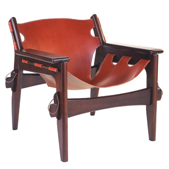 Armchairs, chairs and tables - some of the icons of Sergio's work
