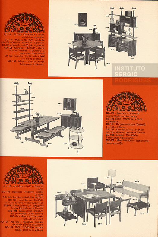Catálogo da linha Meia Pataca, 1968.