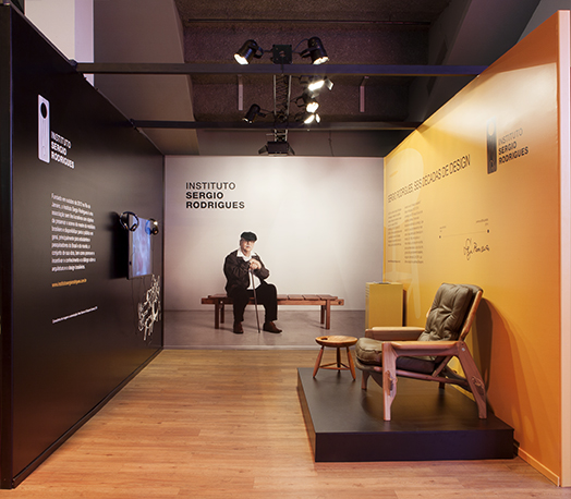 Sergio Rodrigues Institute Booth at the Brazilian Jockey Club, in Rio de Janeiro. Photo: Eduardo Camara | LT.9