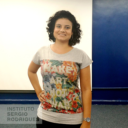 Lara Craveiro Matos, estudante de arquitetura da Universidade Estácio de Sá, campus Praça XI, no Rio de Janeiro | Foto: Criscia Camacho | LT.9