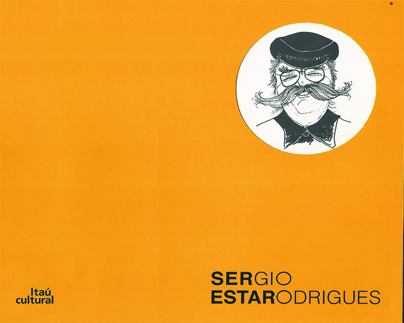 Catalog cover authored by Guilherme Ferreira, kindly provided by Itaú Cultural.